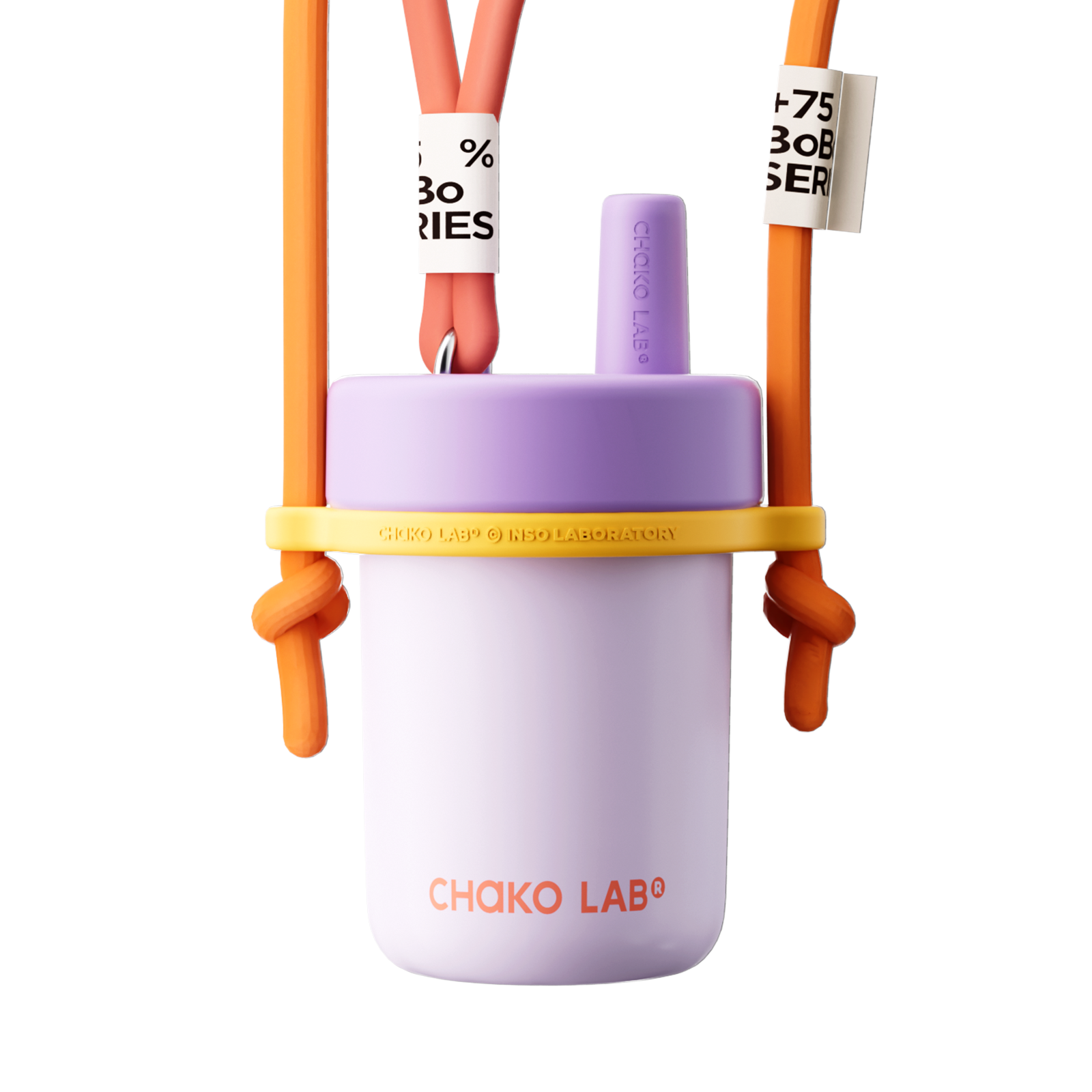CHaKOLAB | Taro Purple BoBo Thermos Cup | 316 Stainless Steel