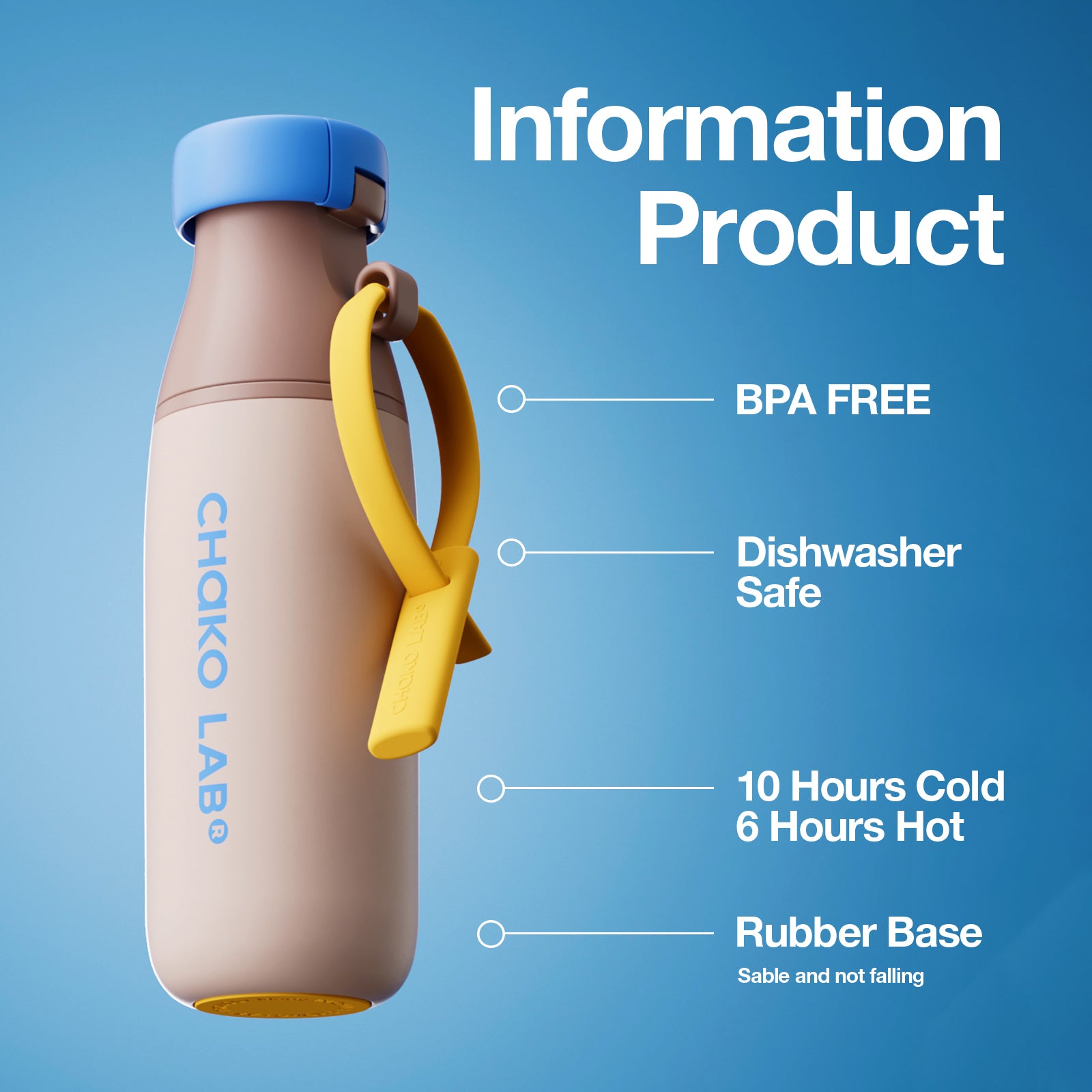 MILK BOTTLE CERAMIC —  Tiramisu