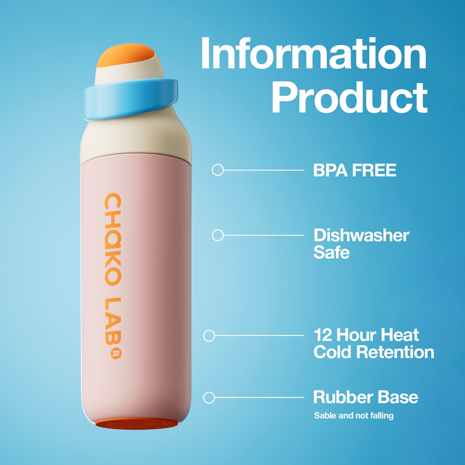 KADA BOTTLE 700ML-Pink Guava