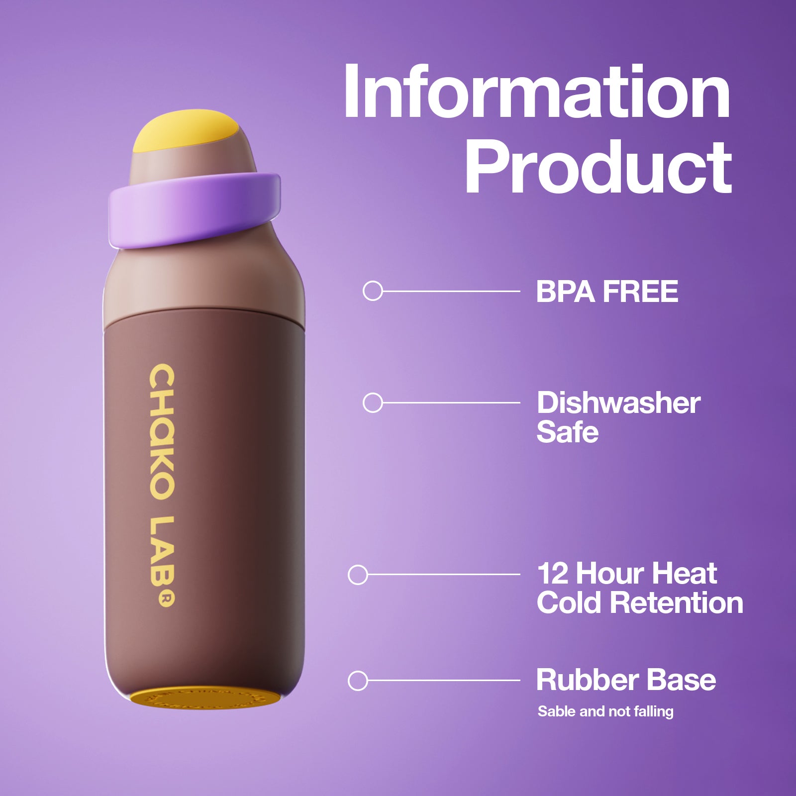KADA BOTTLE 550ML-Taro Coco