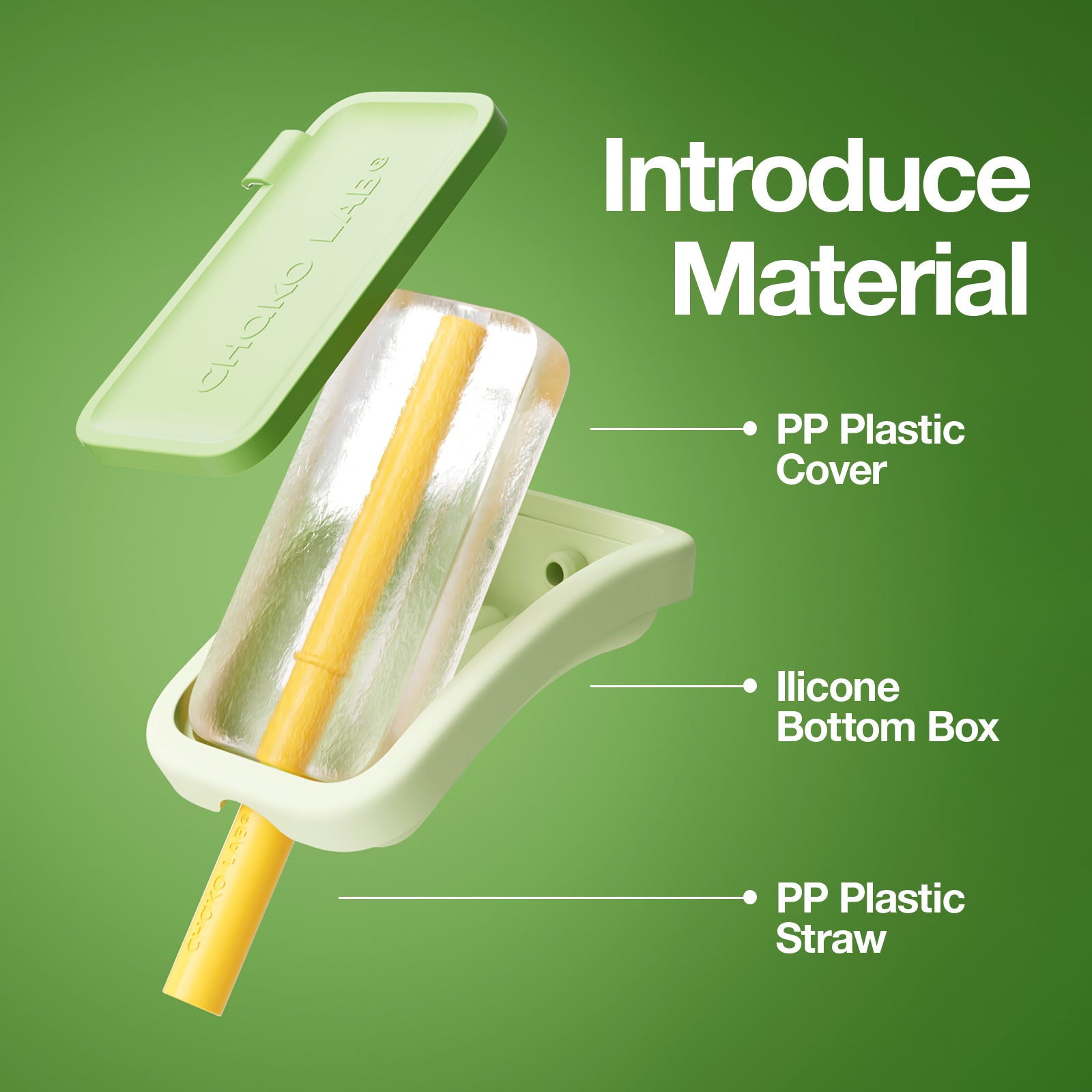 Popsicle lce Tray（Green）