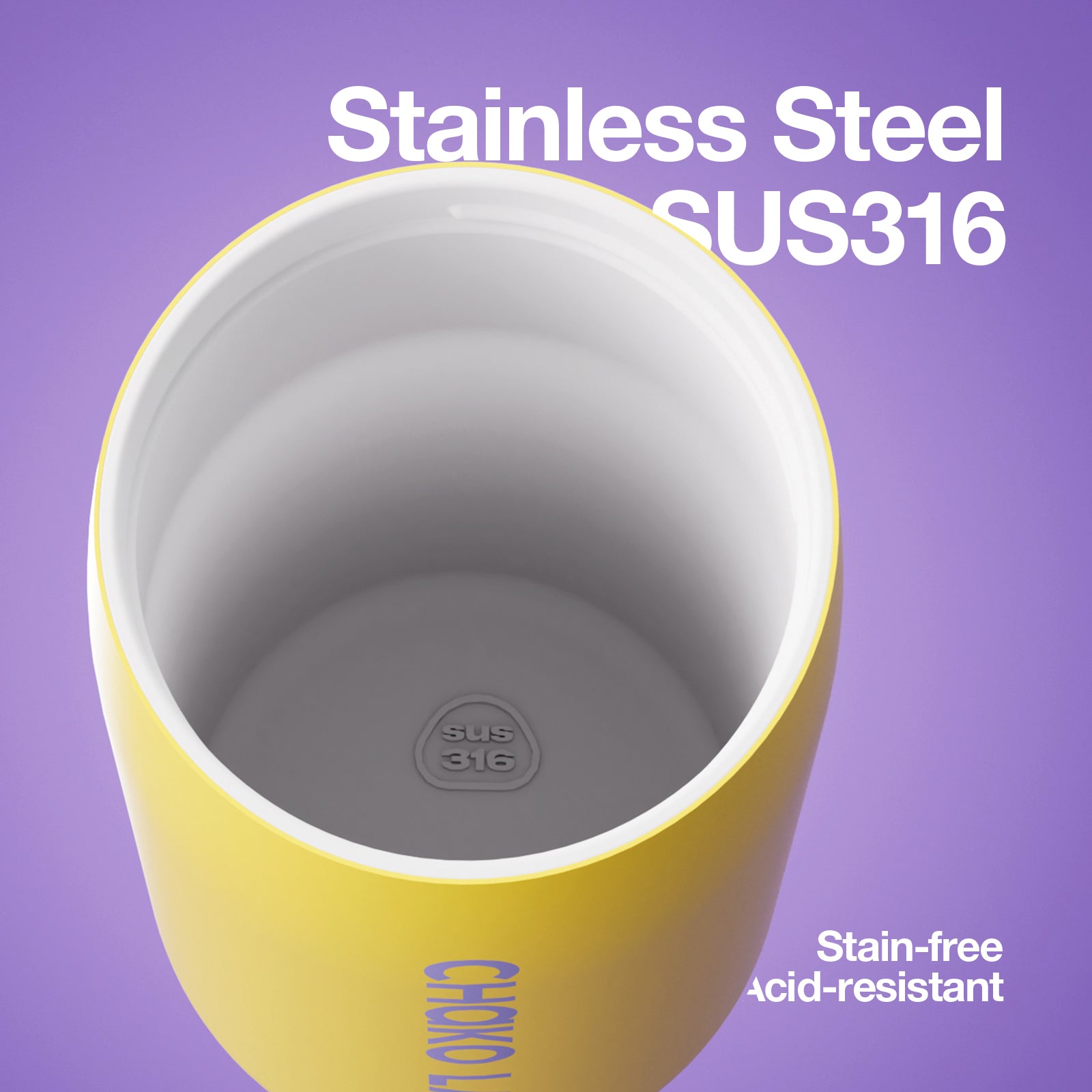 MILK BOTTLE CERAMIC —  Lilac Pineapple