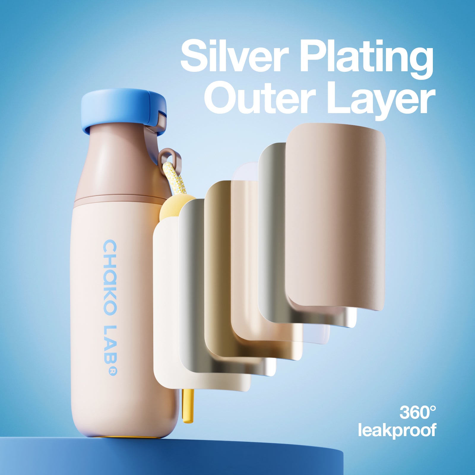 MILK BOTTLE CERAMIC —  Tiramisu