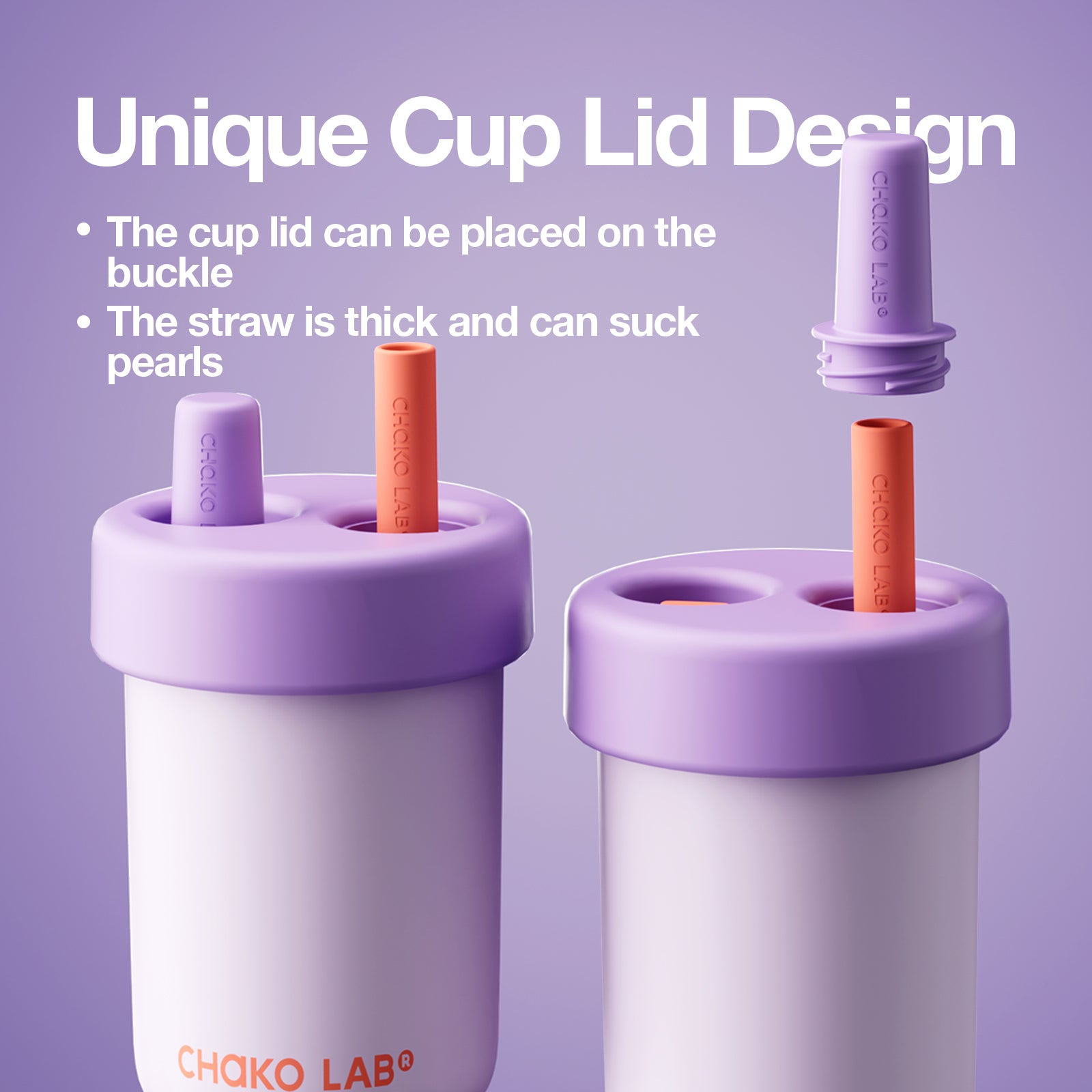 BoBo Thermos Cup - Taro Purple