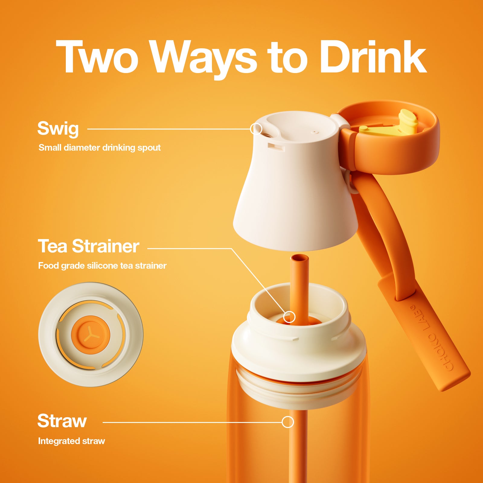 MILK BOTTLE— Orange Marmalade