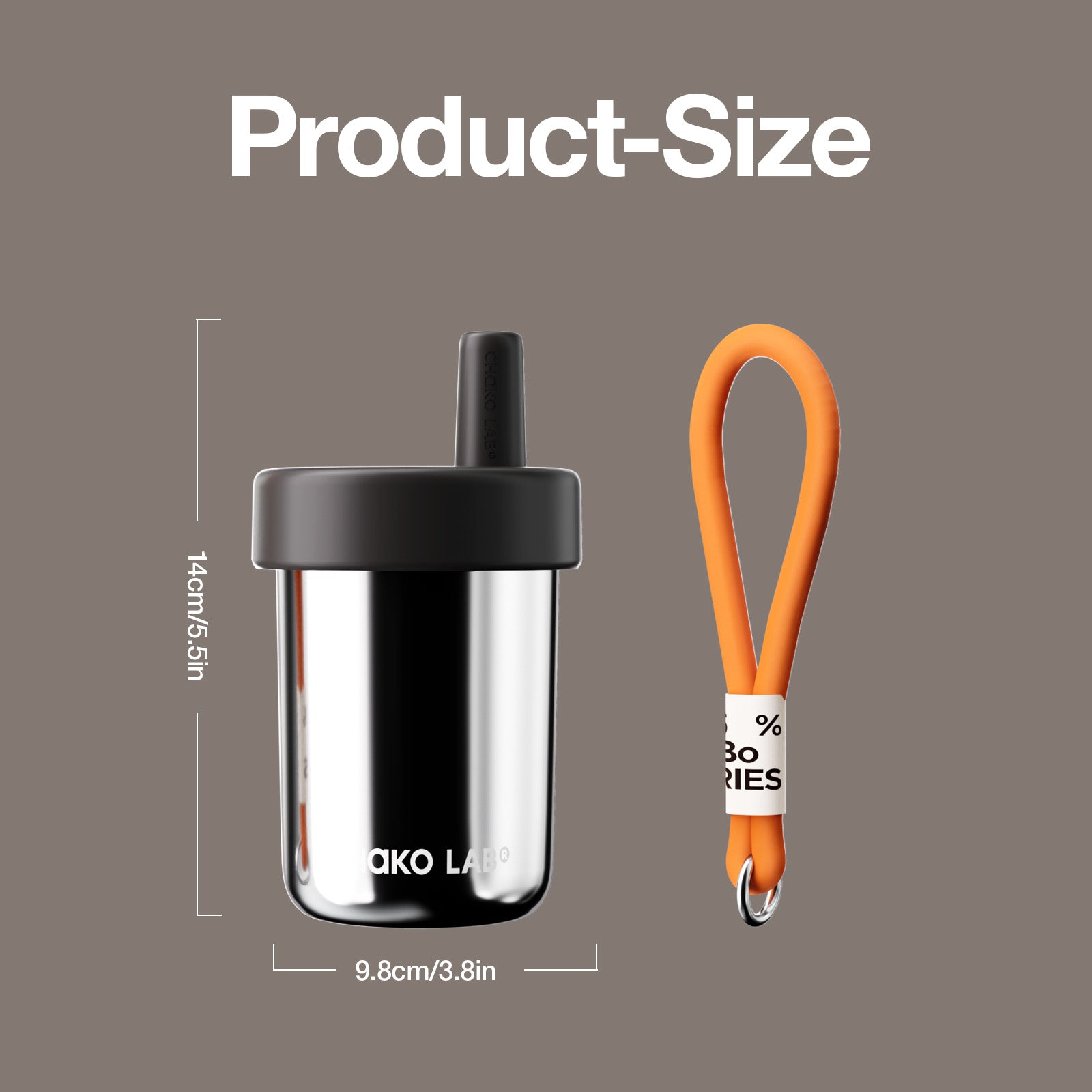 BoBo Thermos Cup - Galaxy Silver