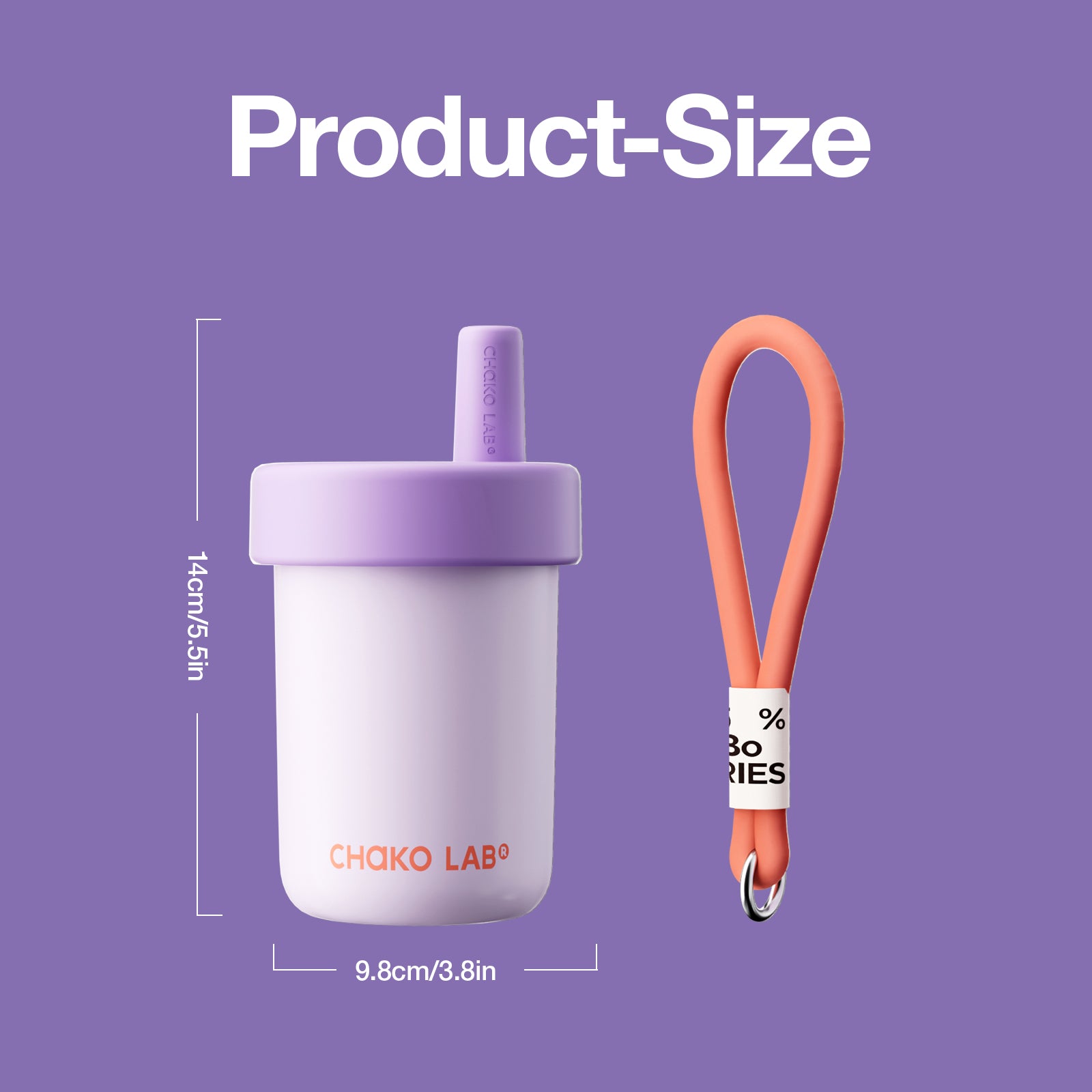 BoBo Thermos Cup - Taro Purple
