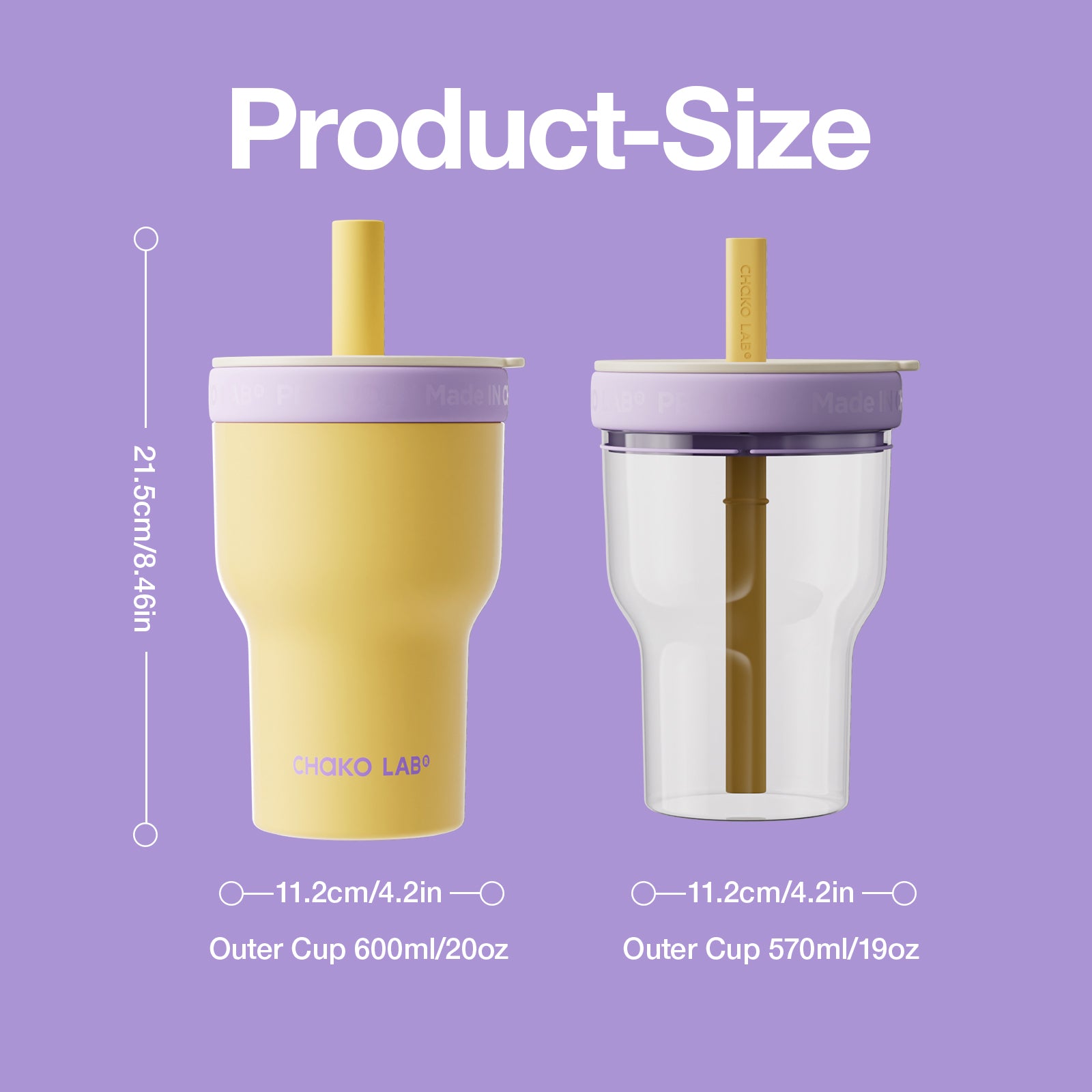 CHaKOLAB Dual-layer tumbler