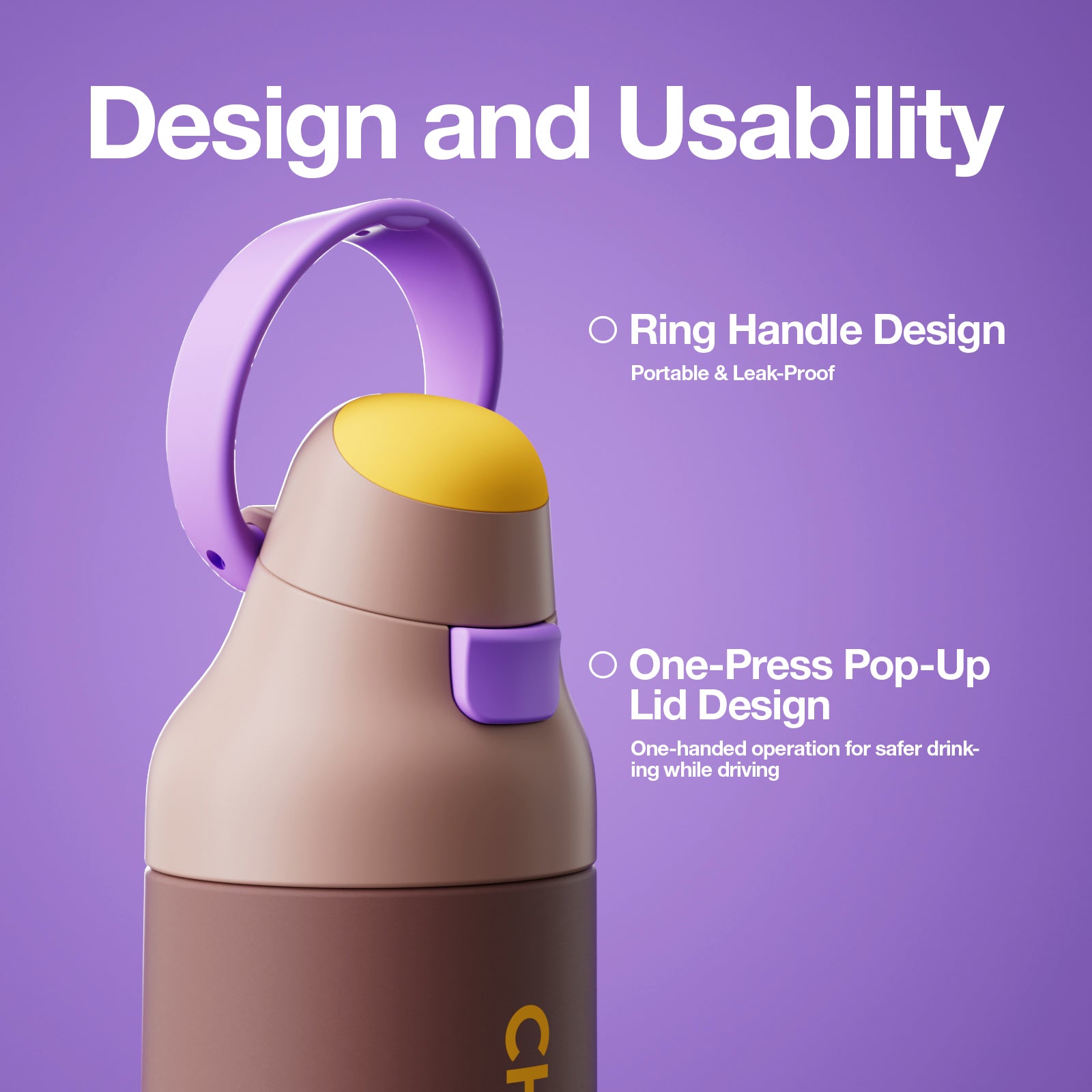 KADA BOTTLE 550ML-Taro Coco