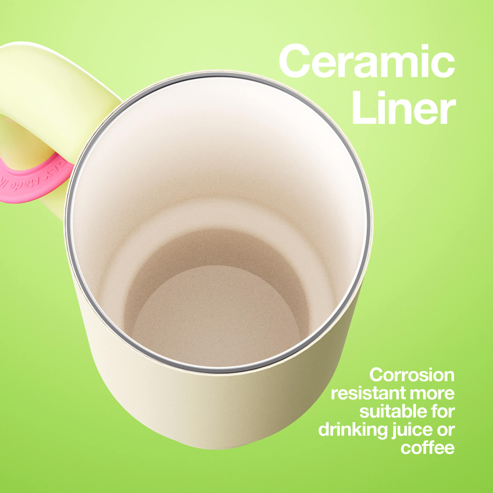 Bawang Ceramic Liner Cup-Floria