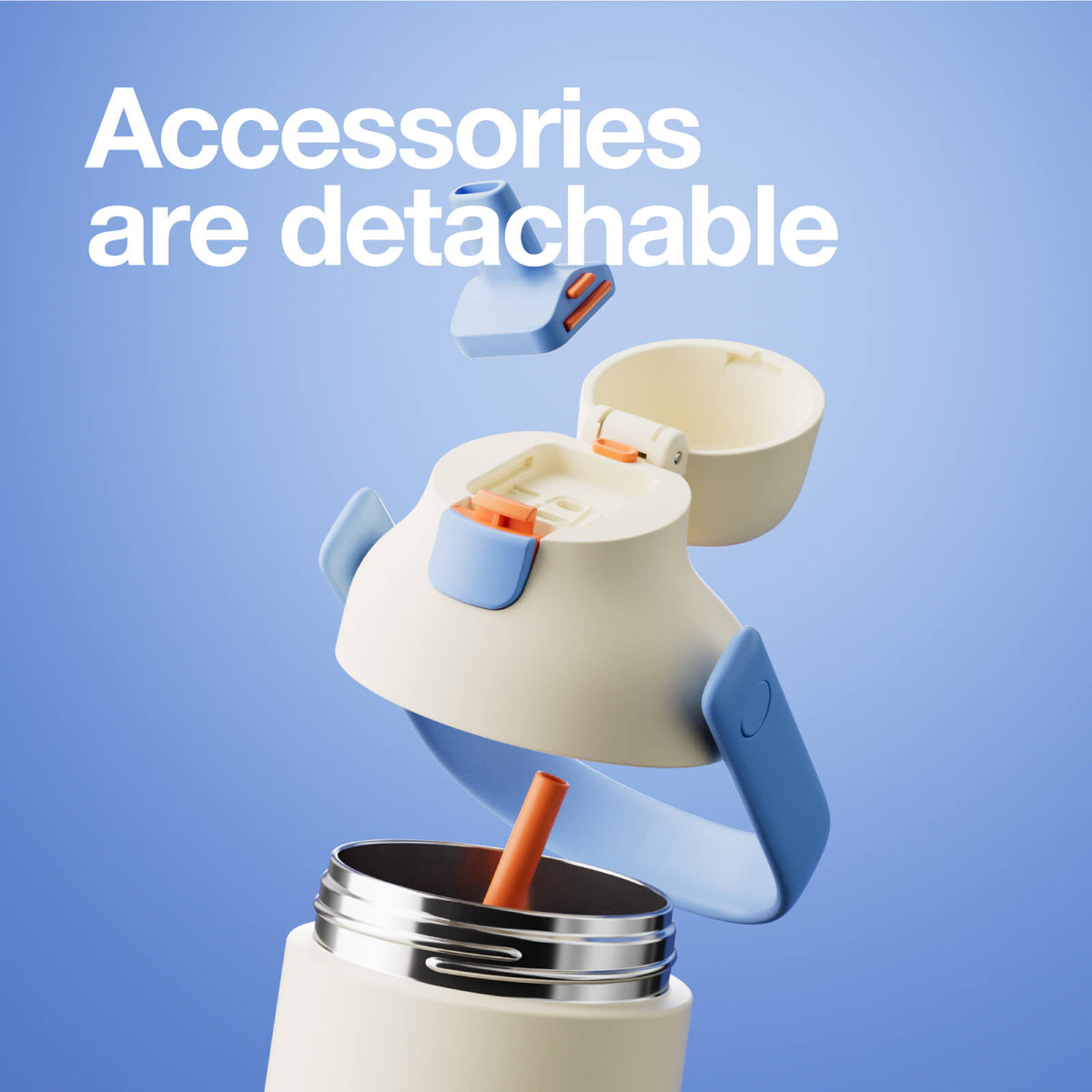 CarryGo Tumbler - Coconut Cream