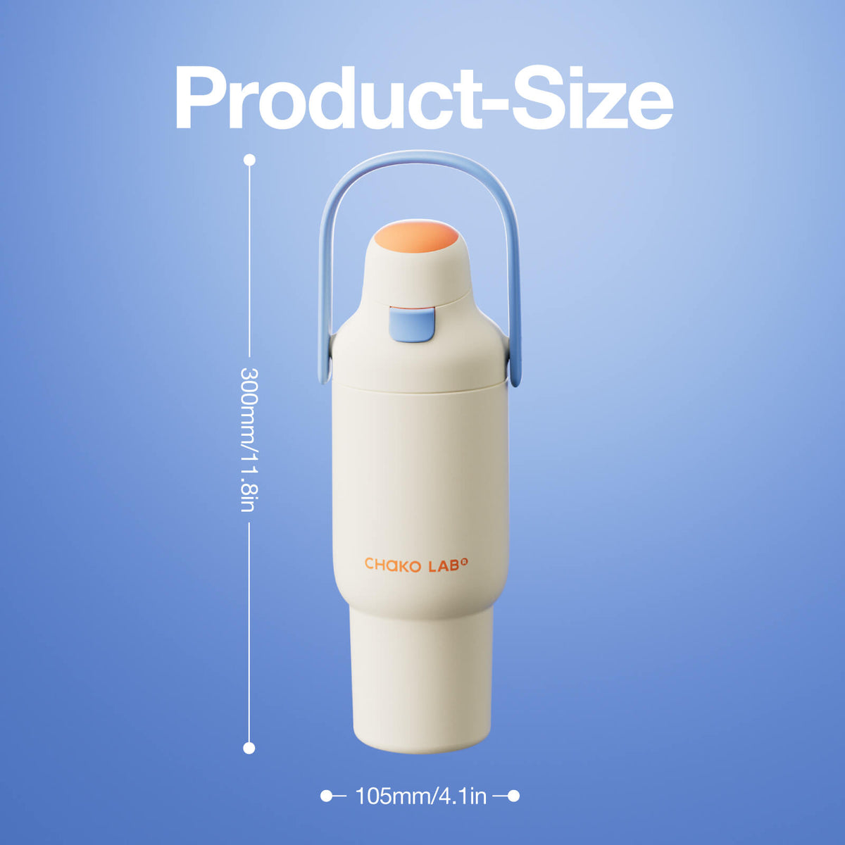 CarryGo Tumbler - Coconut Cream