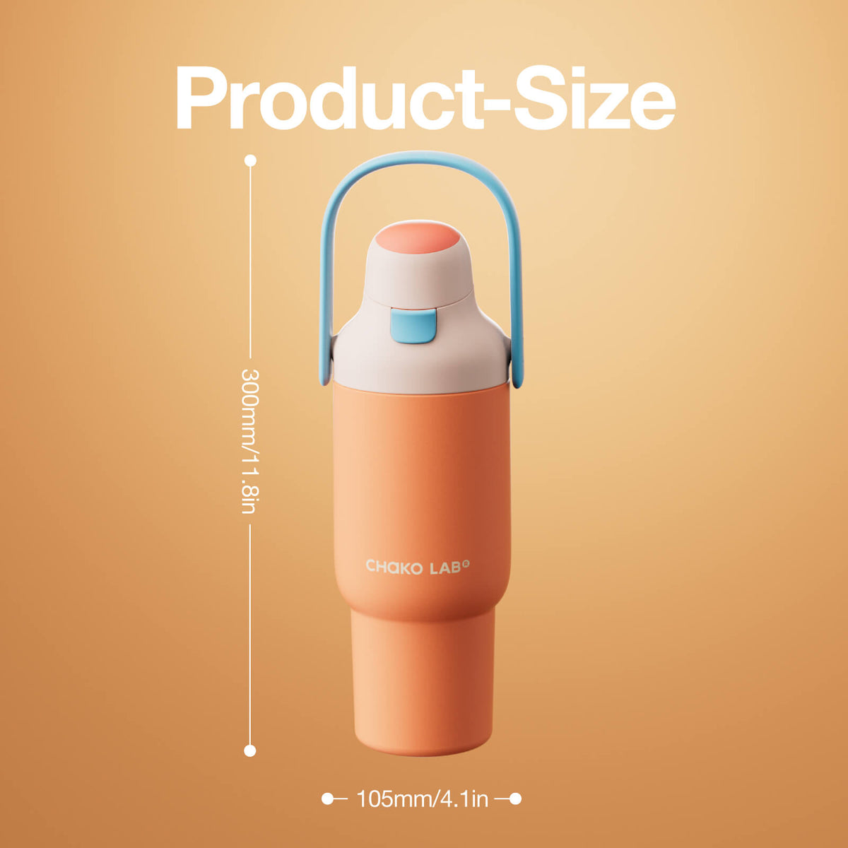 CarryGo Tumbler - Zesty Orange