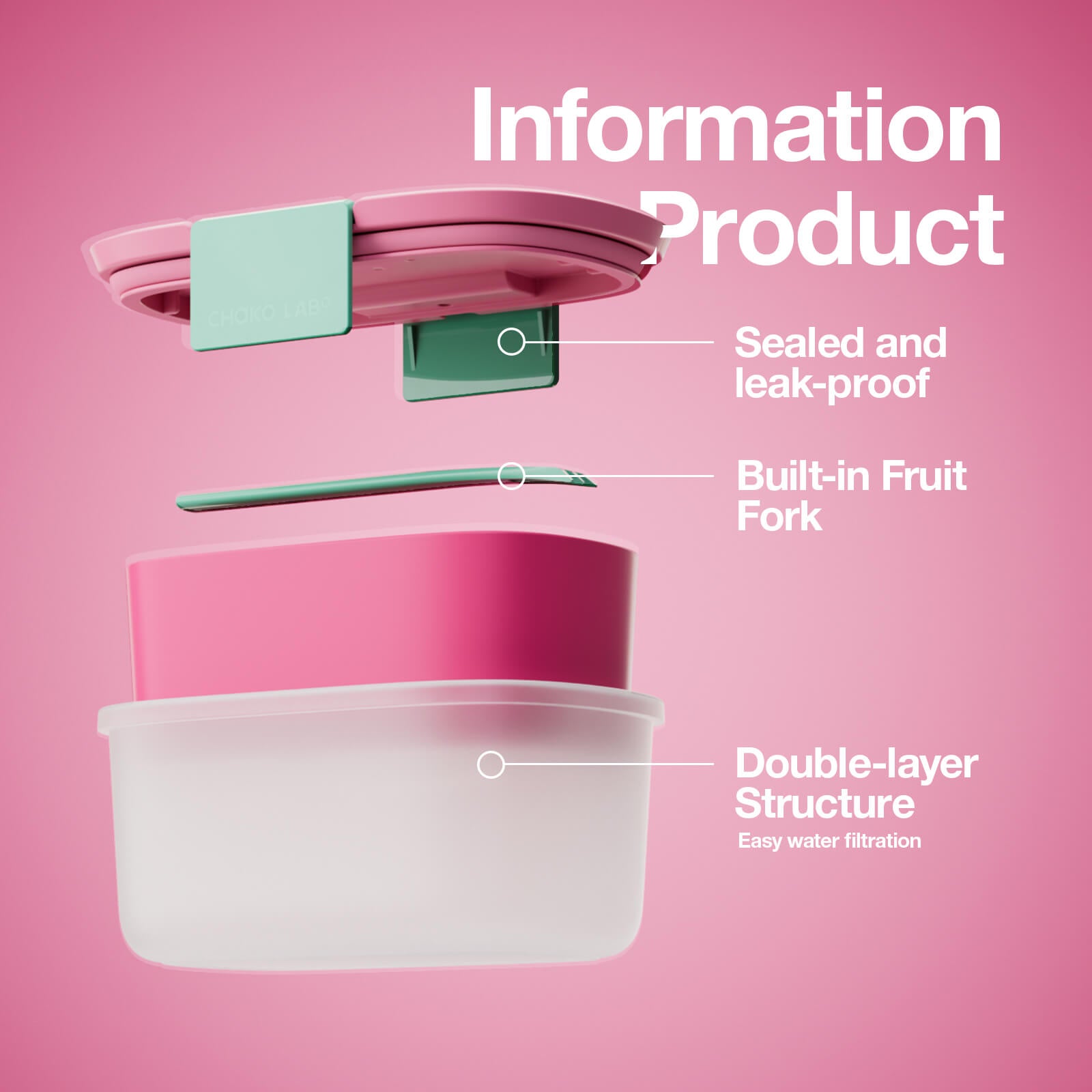 Fruit Box - Strawberry Blush