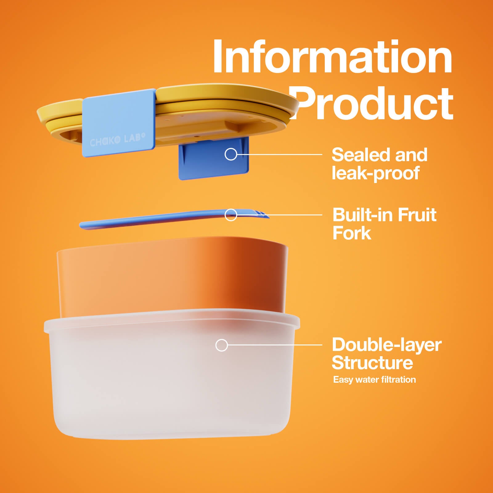 Fruit Box - Sunny Orange