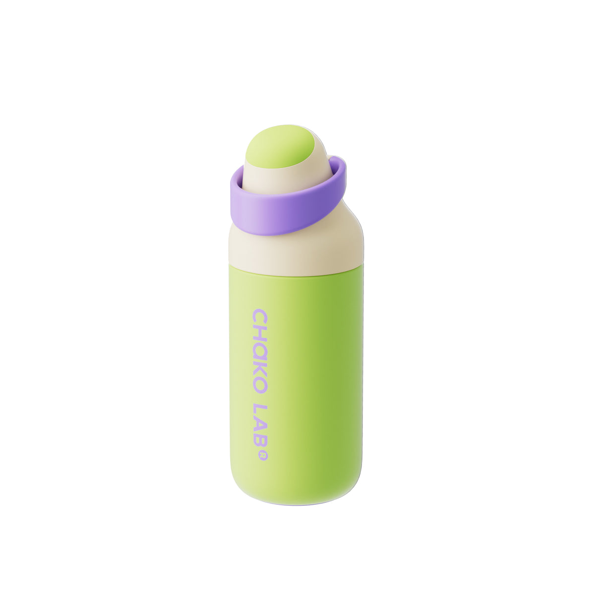 Chakolab KADA Bottle Little Buzz water bottle with colorful design and flip-top lid, made for active hydration.