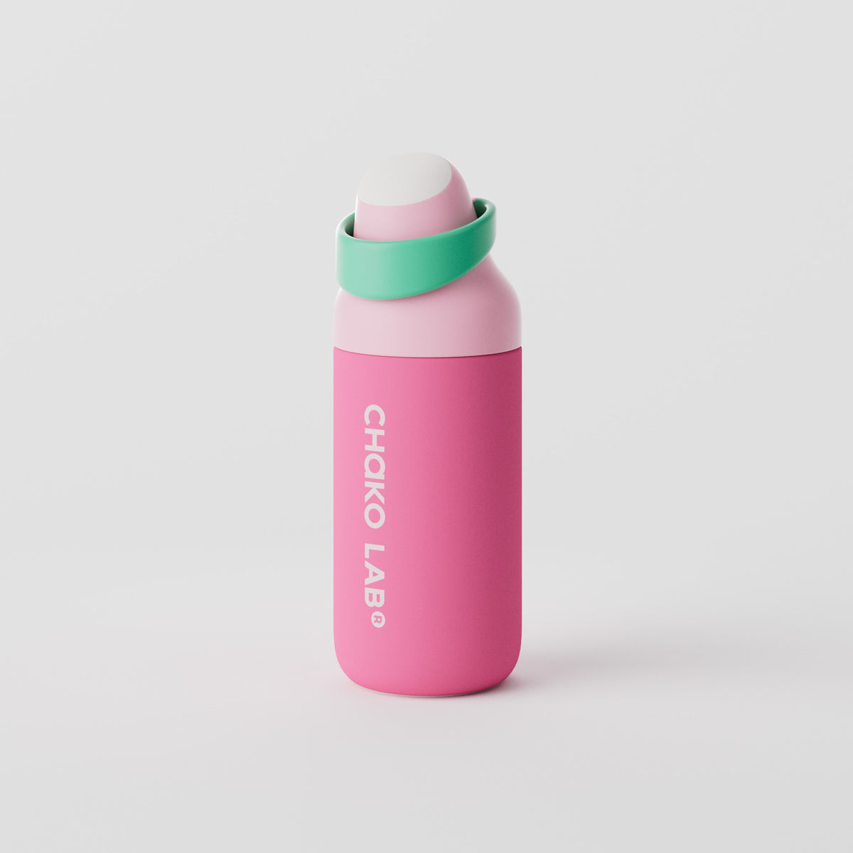 Chakolab KADA 550ml water bottle in pink rose color with a sleek, durable design for everyday hydration.