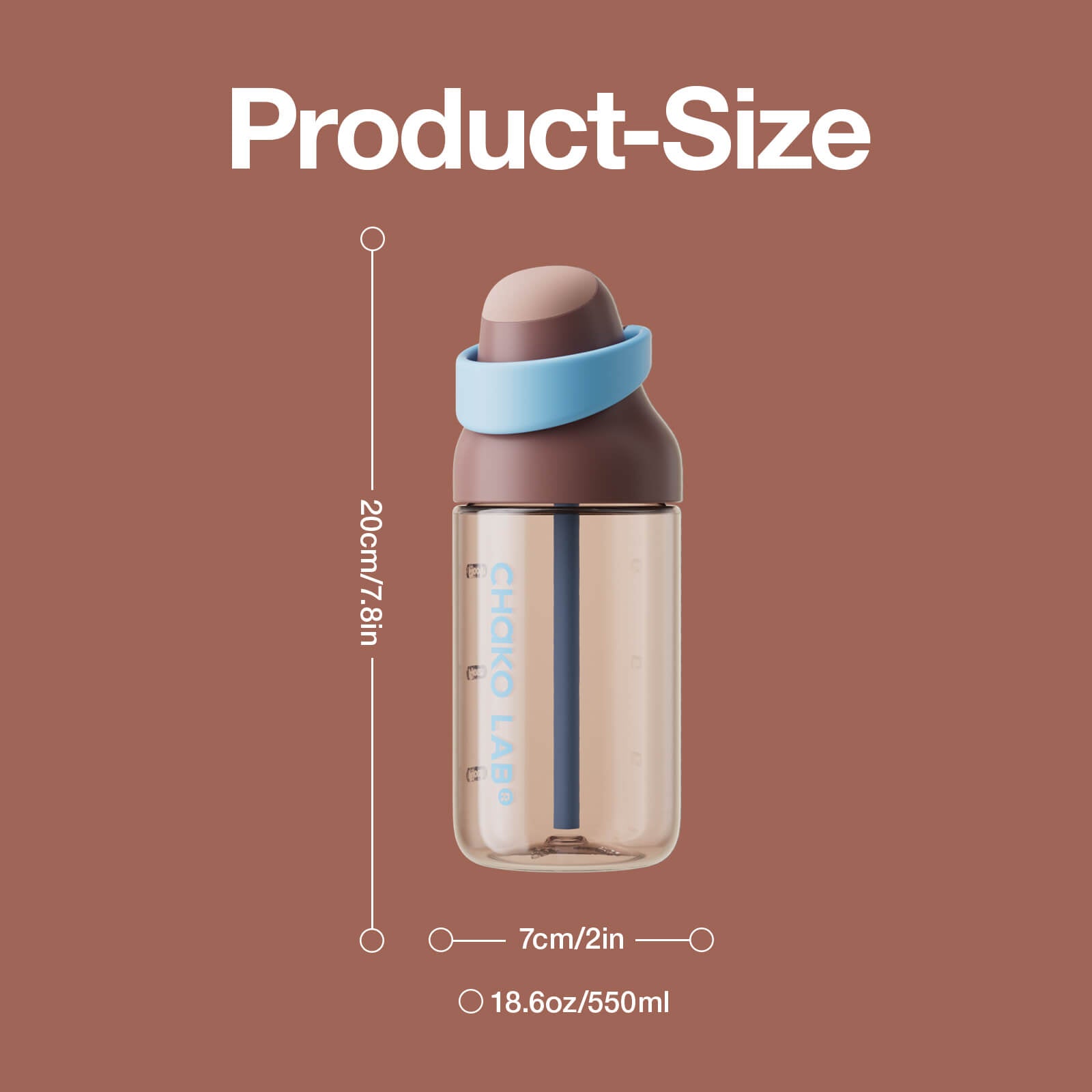 KADA BOTTLE PPSU - Cocoa Swirl