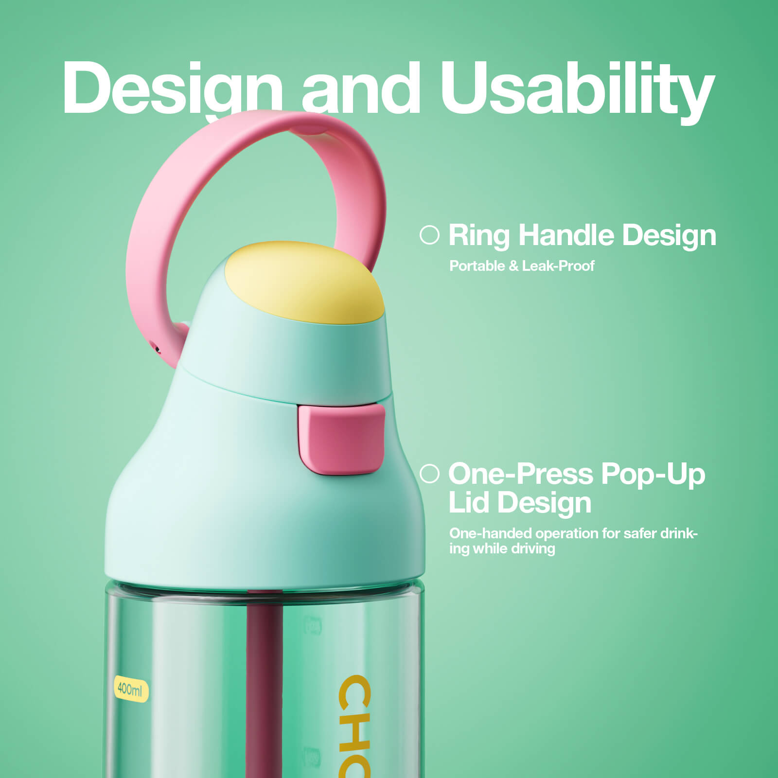 KADA BOTTLE PPSU - Sea Salt Bloom
