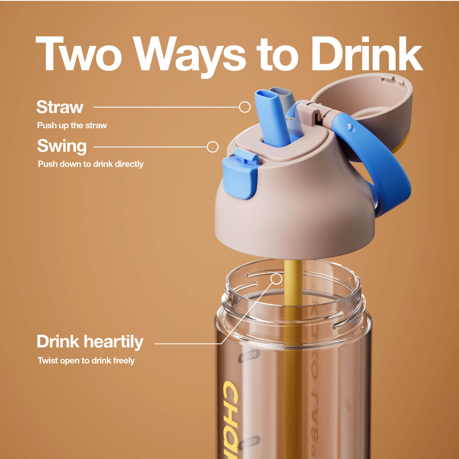 KADA BOTTLE PPSU - Cocoa Milk Mist
