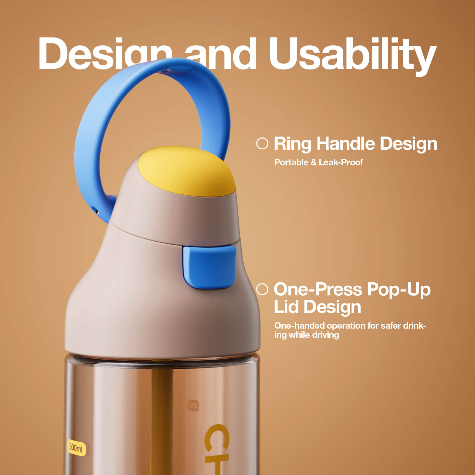 KADA BOTTLE PPSU - Cocoa Milk Mist