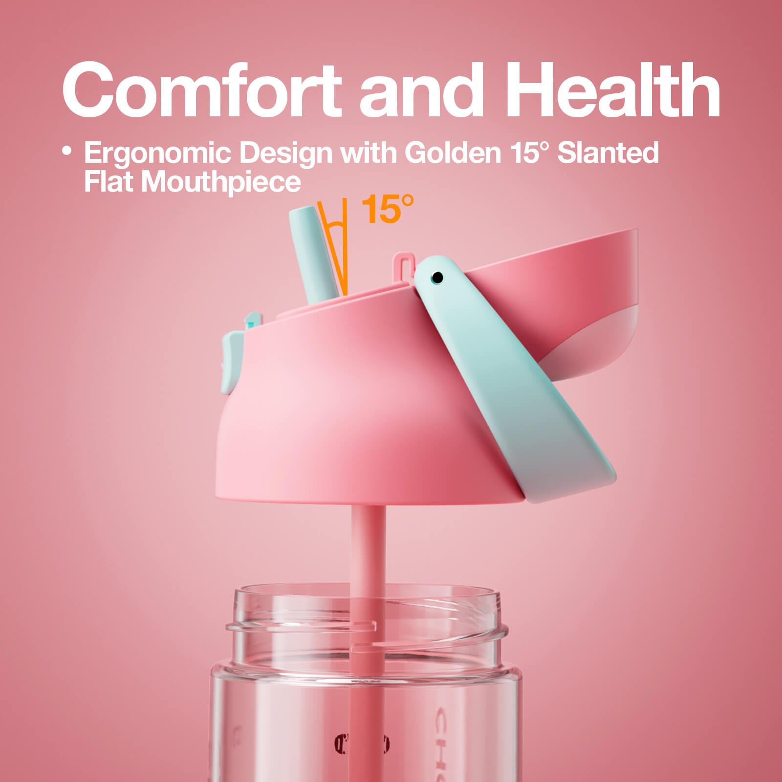 KADA BOTTLE PPSU - Strawberry Mint