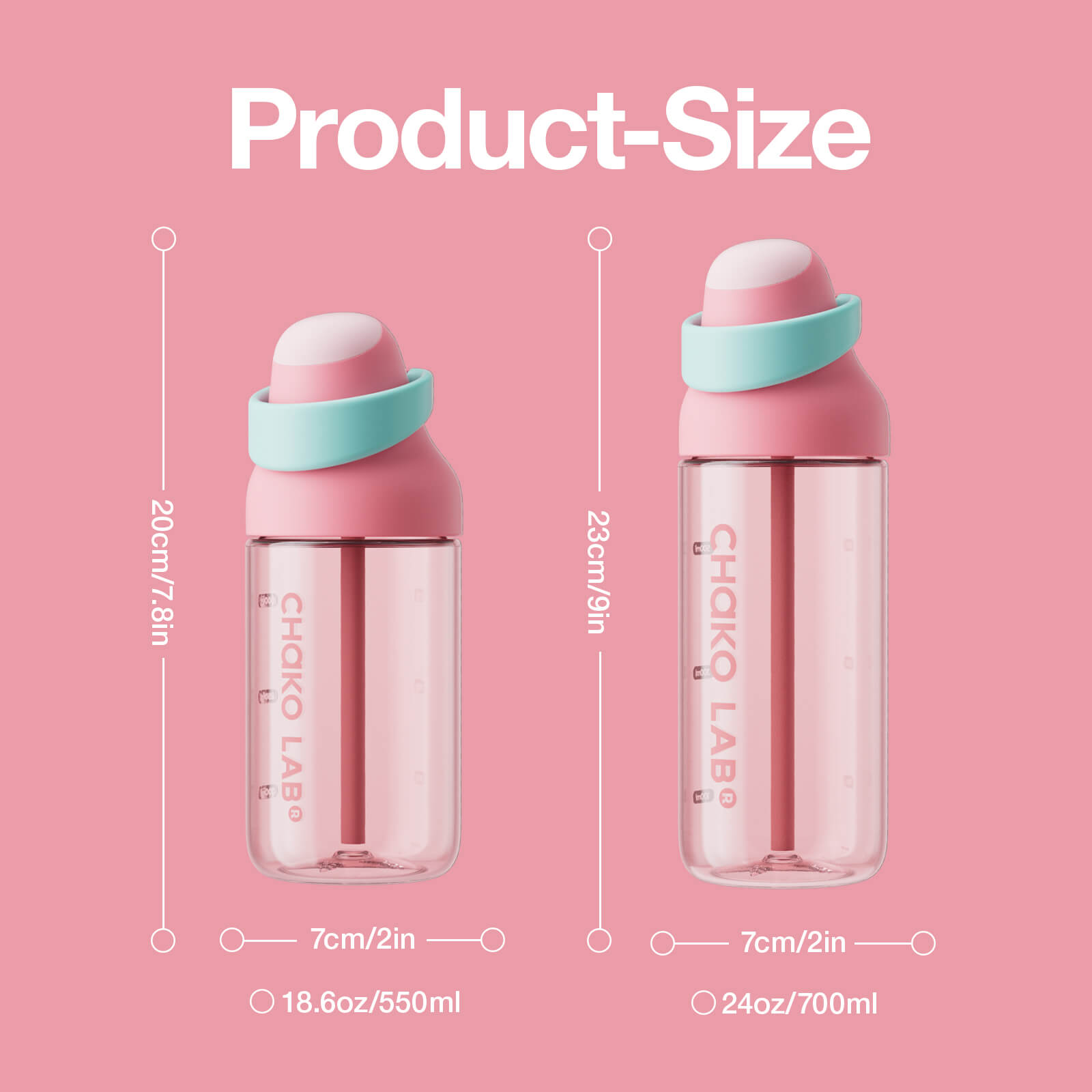 KADA BOTTLE PPSU - Strawberry Mint
