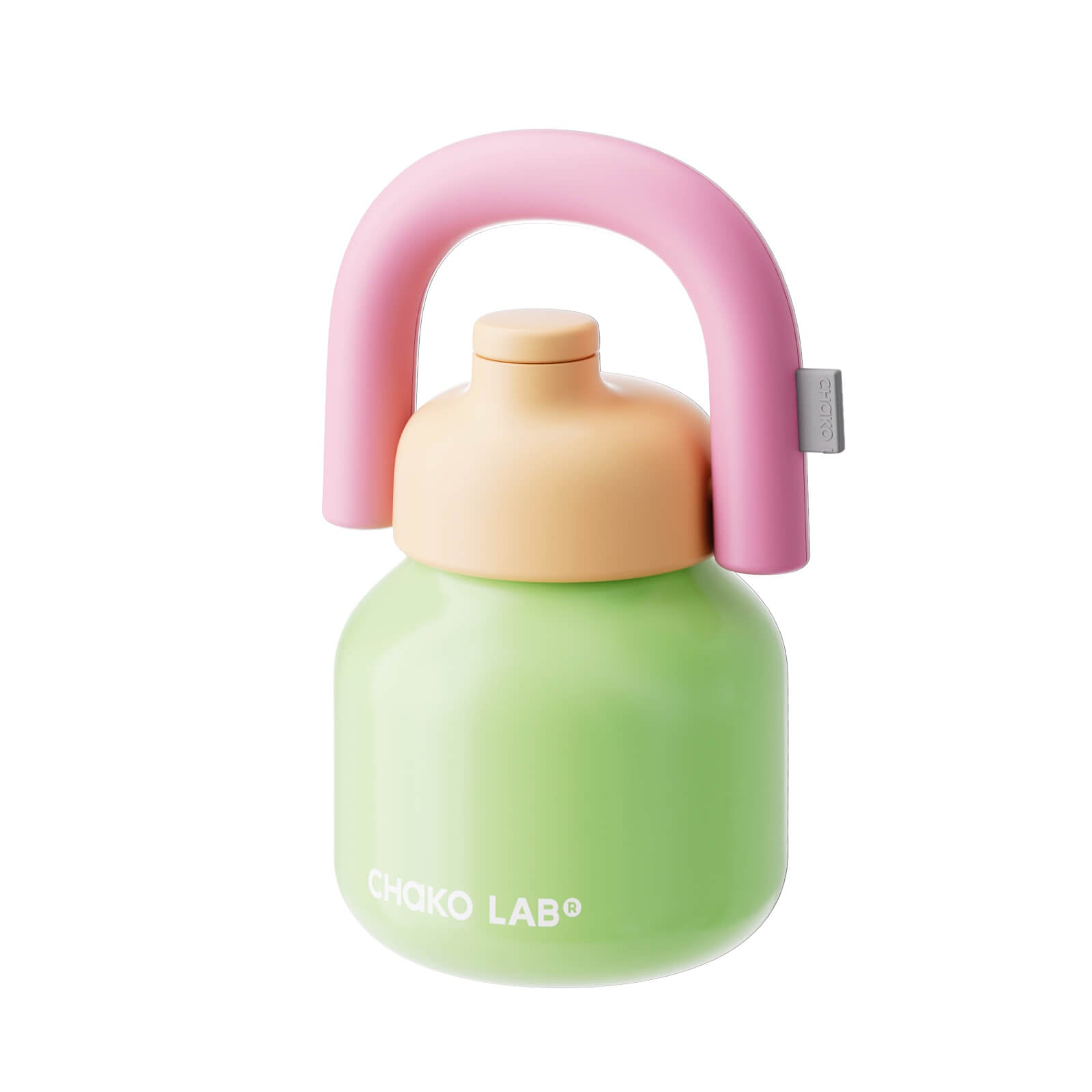 Green LinLin Kettle water bottle by Chakolab with a sleek, modern design and a smooth, rounded shape.