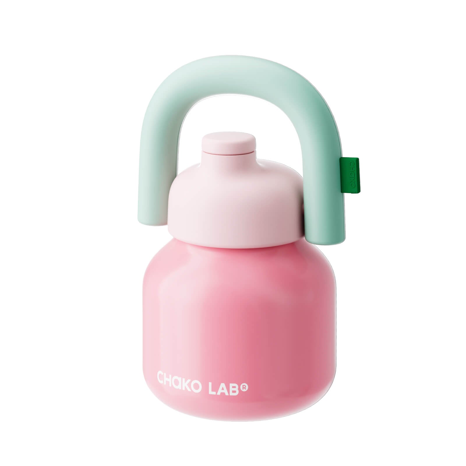 Chakolab LinLin Kettle Holiday Pink water bottle with a vibrant pink design and sleek shape for everyday hydration.