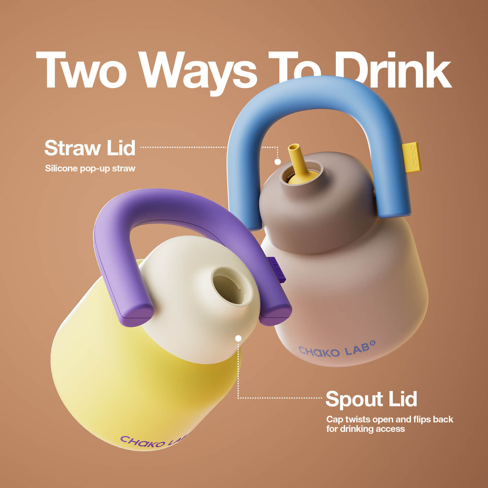LinLin Kettle Ceramic - Brownie