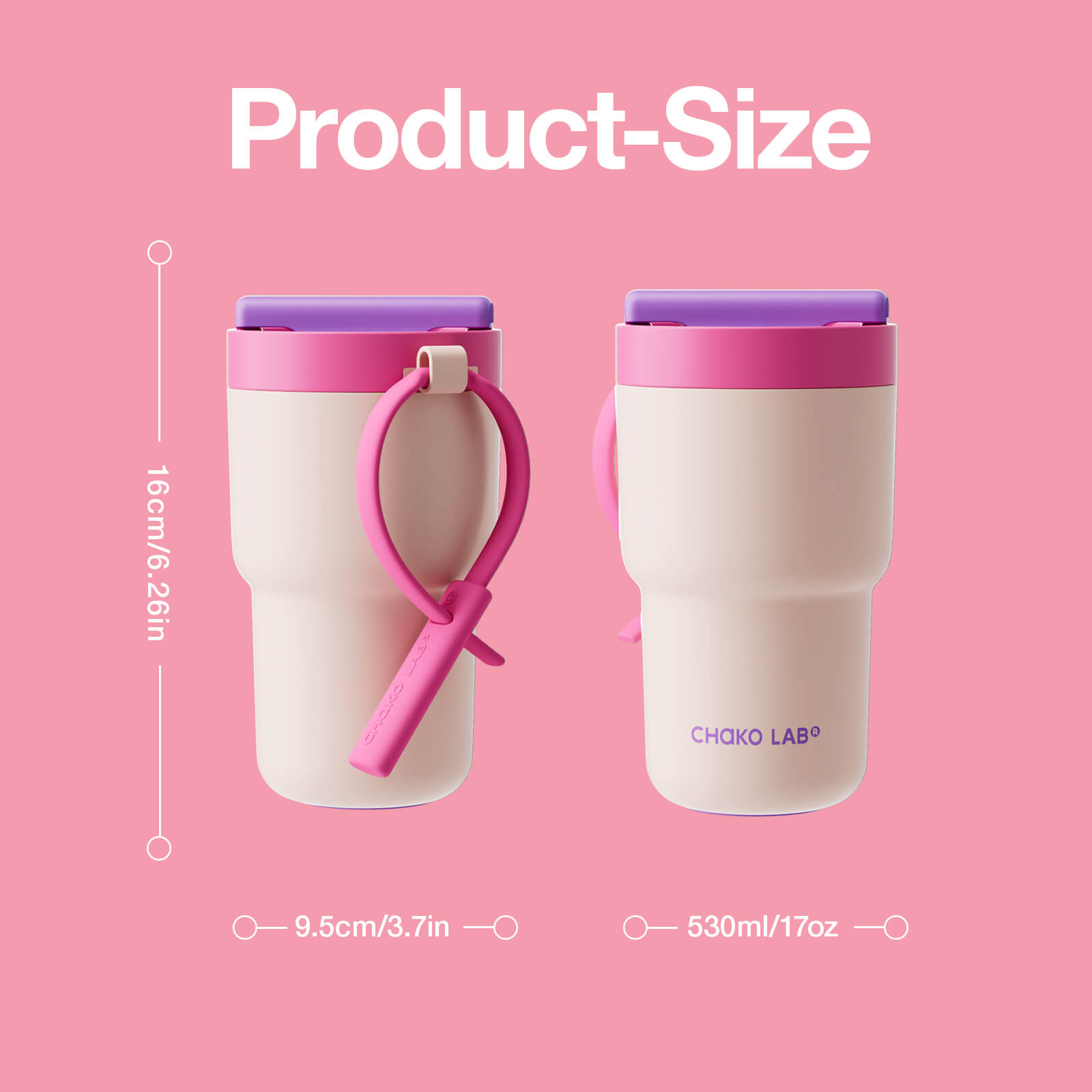 Twist Tumbler - Rose Lychee