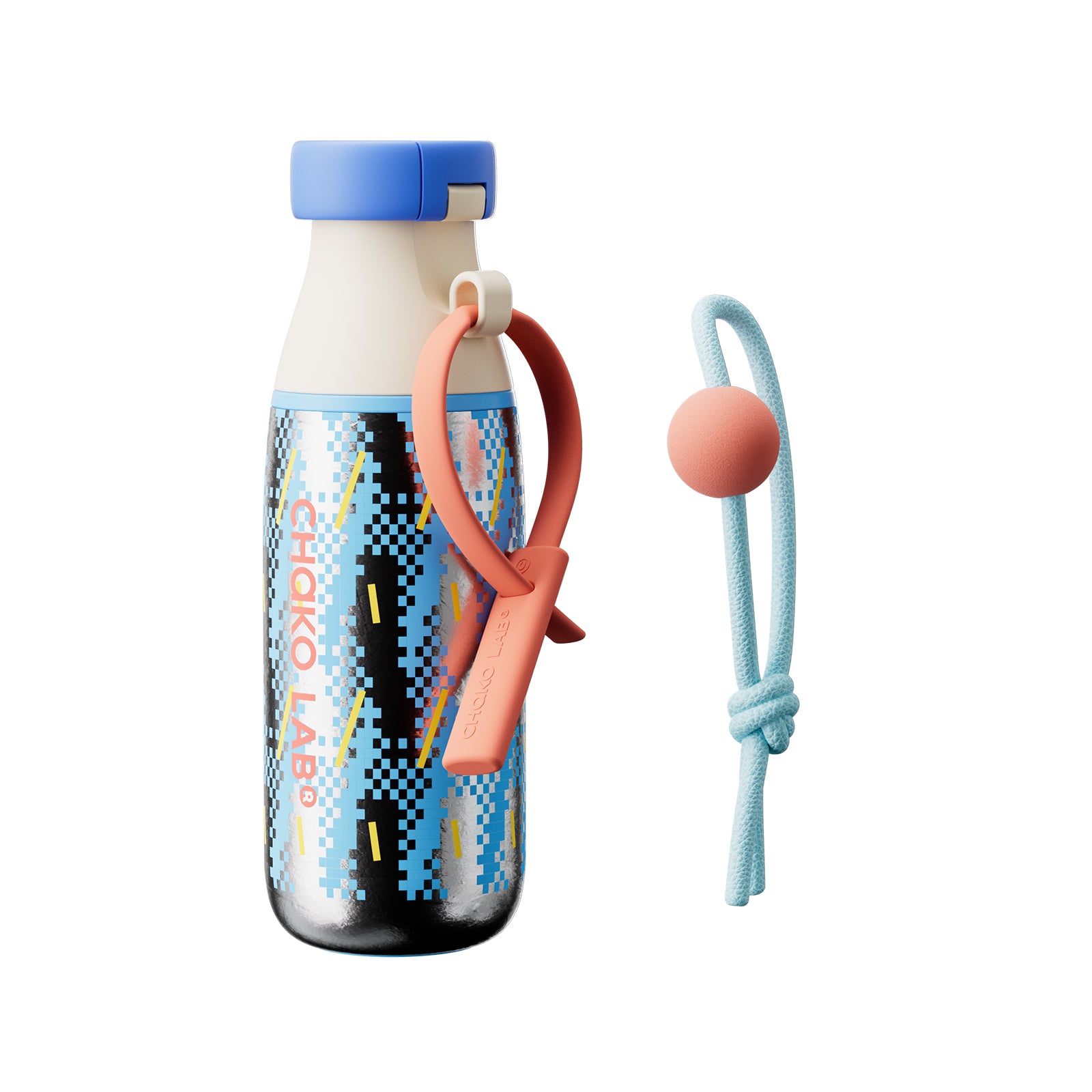 chakolab MILKPOD Ti Skybright电子烟设备，金属光泽设计，紧凑便携，显示屏和多功能按钮