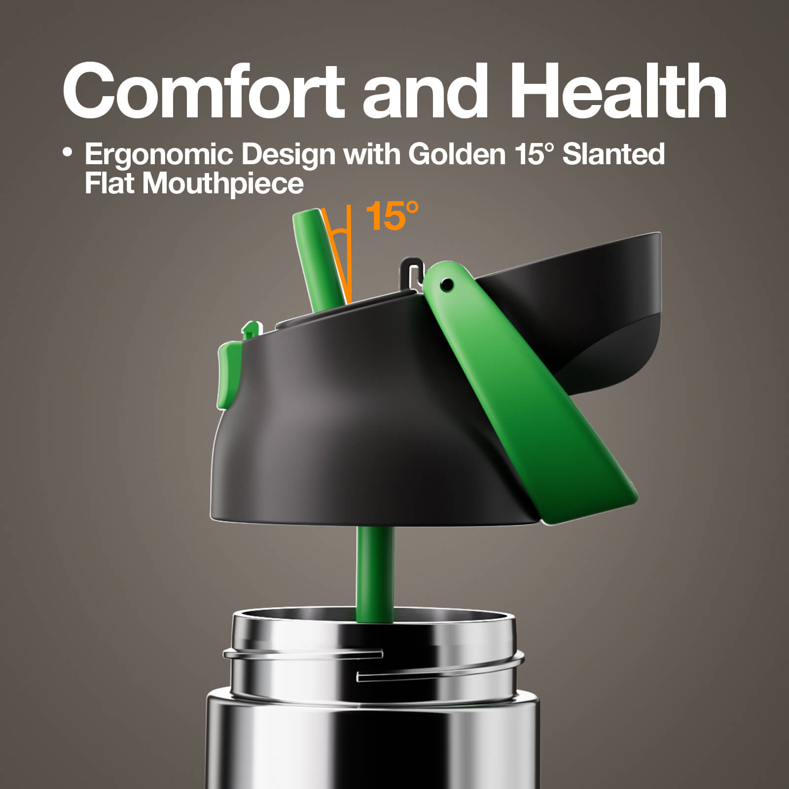 KADA BOTTLE Ceramic - Obsidian