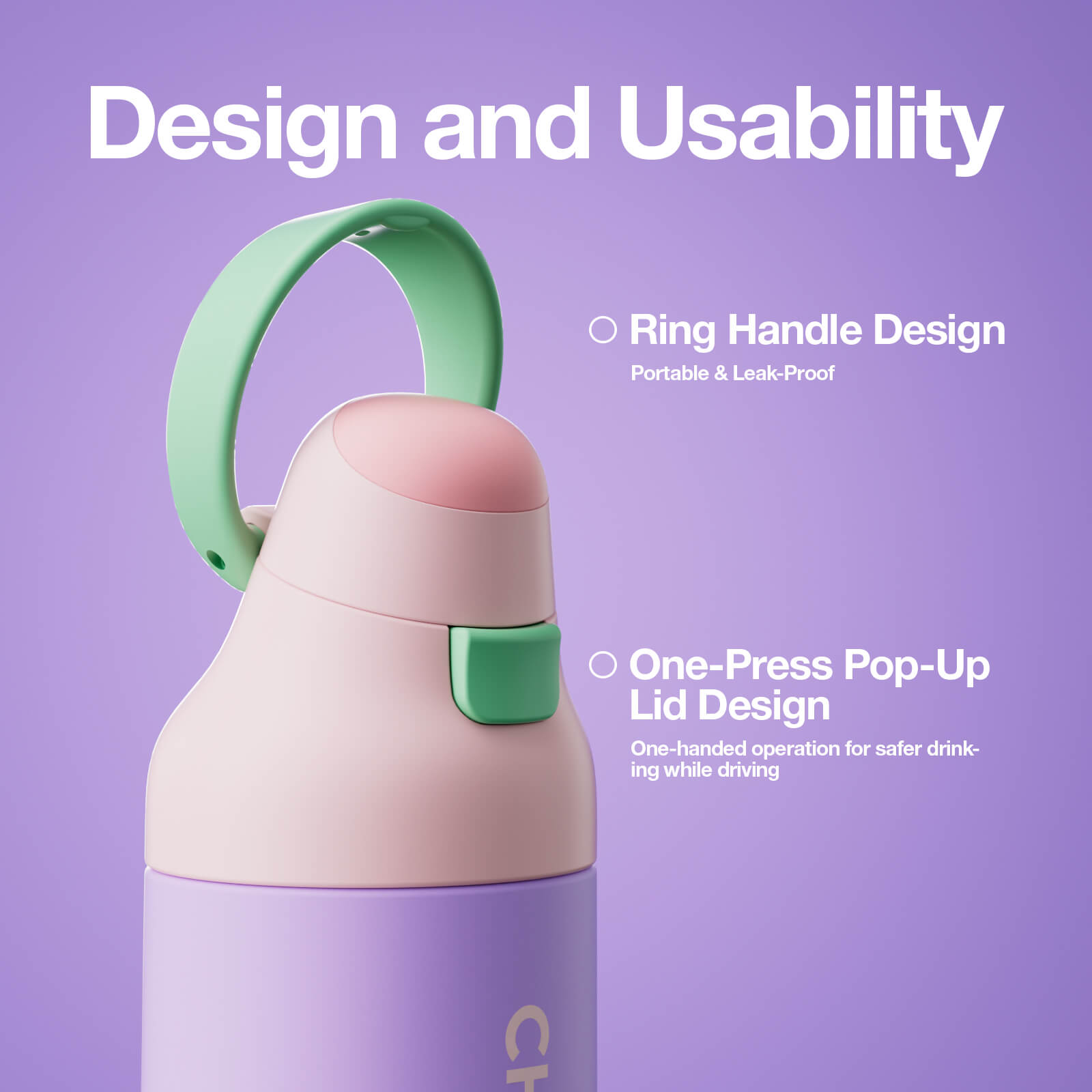 KADA BOTTLE Ceramic - Dream Berry