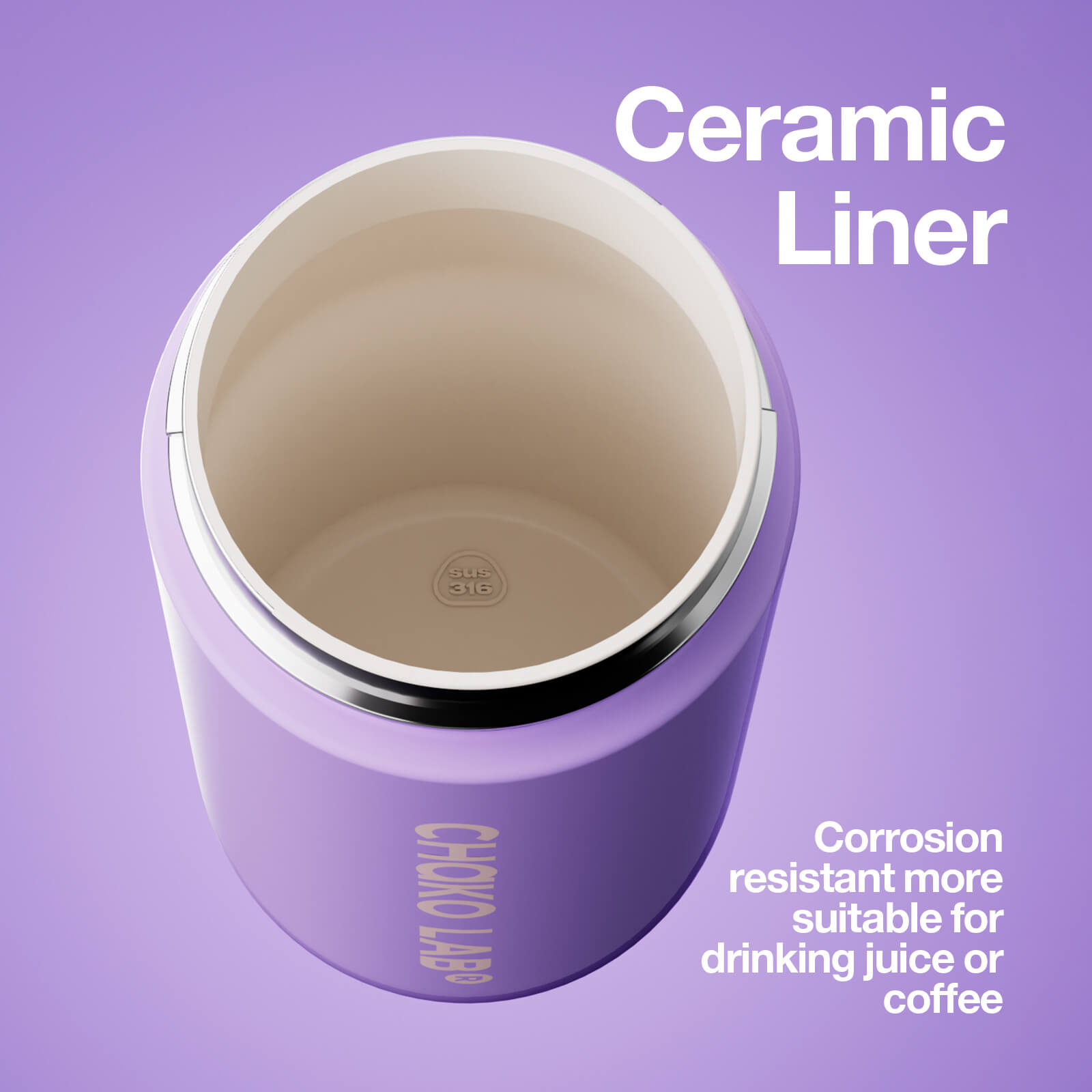 KADA BOTTLE Ceramic - Dream Berry