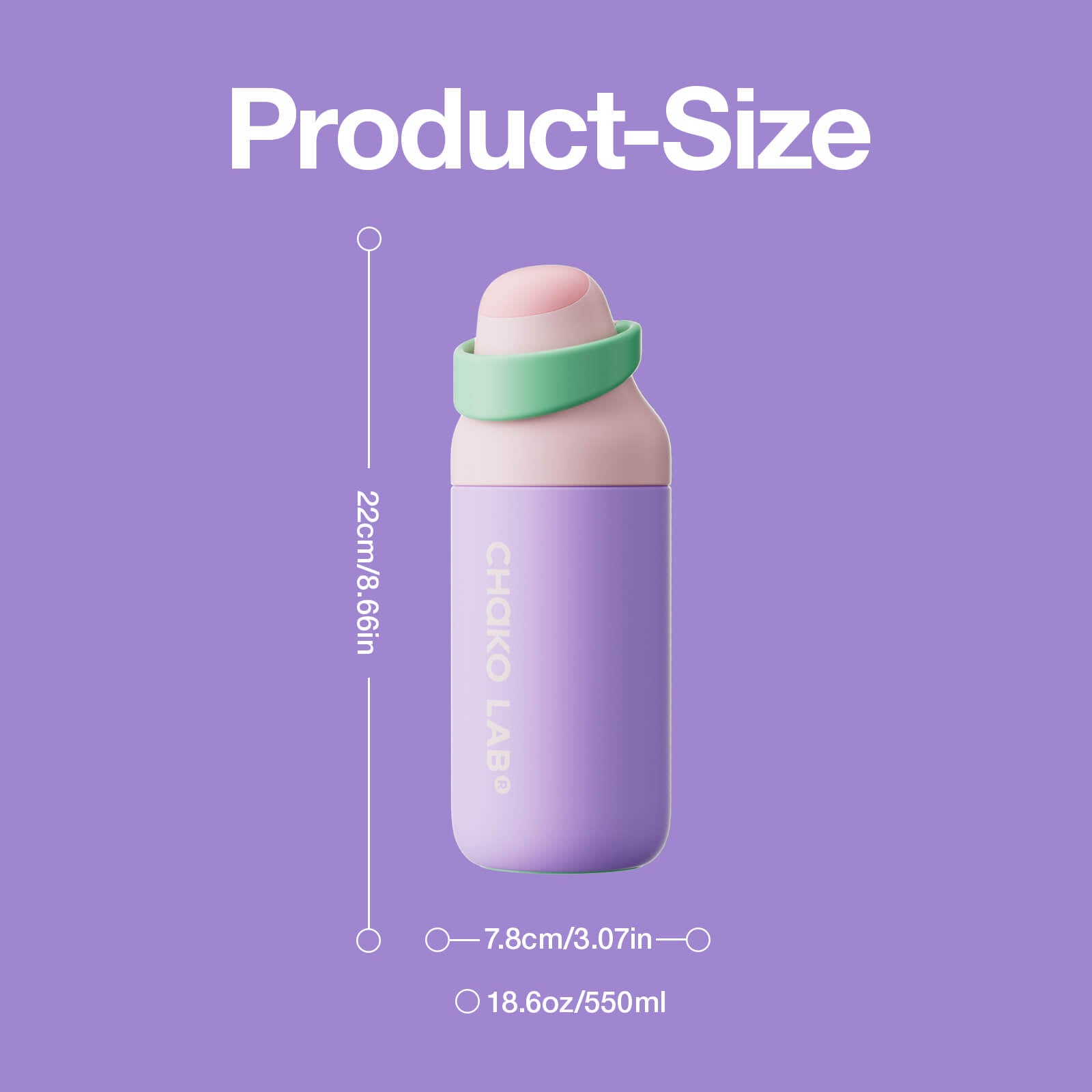 KADA BOTTLE Ceramic - Dream Berry