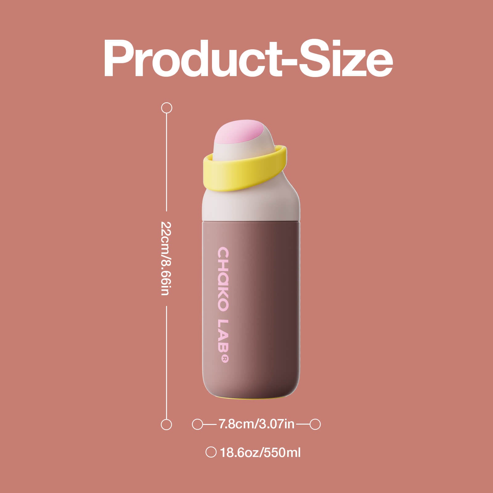 KADA BOTTLE Ceramic - hot chocolate